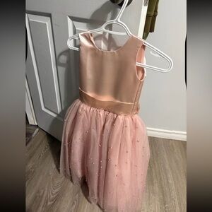 Light Pink Flower Girl Dress 4T Handmade